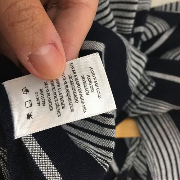 Rails striped jumpsuit womens size small Navy blue - Picture 11 of 15